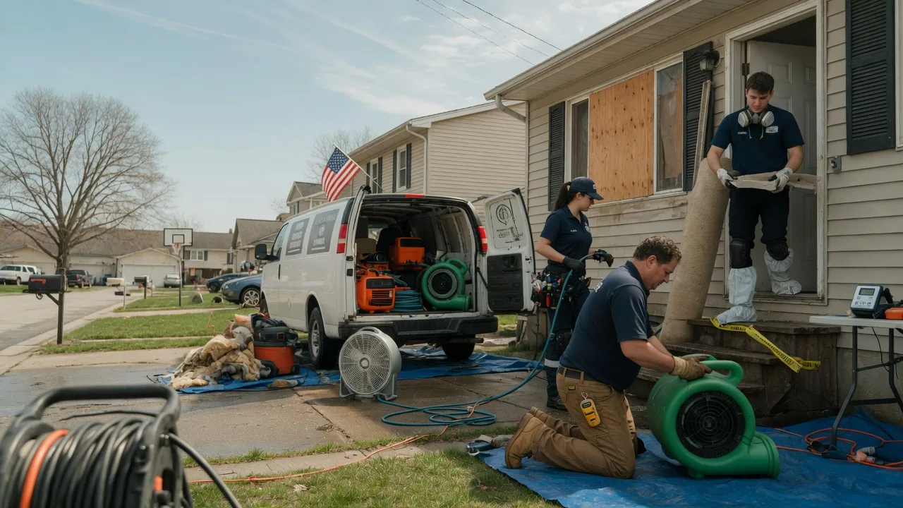 Water Damage Restoration in Chesapeake Beach, MD near me